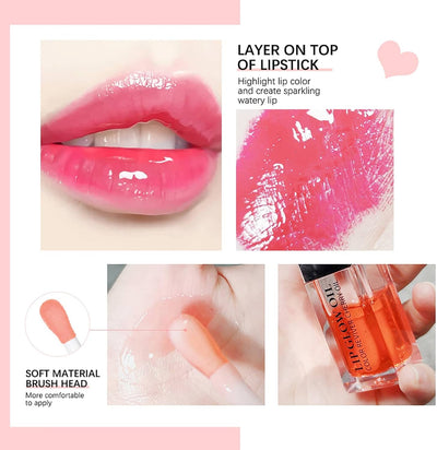 Clear Fashion Crystal Jelly Moisturizing Lip Oil