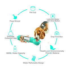 Multifunctional Dog Water Bottle