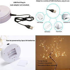 Tree Night Light Touch Lamp