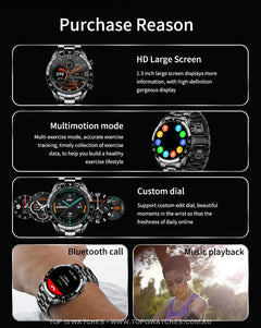 LIGE Waterproof Smart Watch