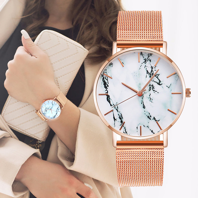 Women's Fashion Mesh Watch Band